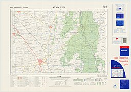 Mapa Topográfico del año 1999