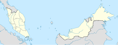 خريطة مواقع ماليزيا