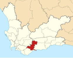 Location in the Western Cape