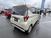 Mitsubishi eK X EV rear view