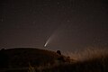 The comet Neowise as seen from Castilla