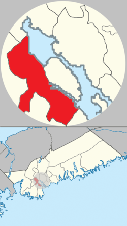 Location of Mainland Halifax in Halifax Regional Municipality