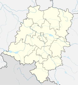 Żabnik is located in Opole Voivodeship