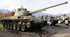 Panzer 58 in Thun