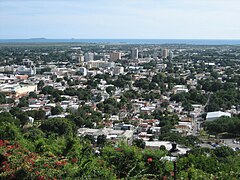 Ponce Pueblo from Cerro El Vigía.