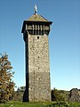 La tour de Peyrebrune.