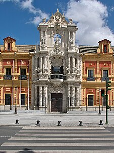 Palacio de San Telmo in Seville by Leonardo de Figueroa (1682–1754)