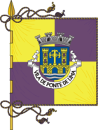 Flagge von Ponte de Lima