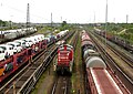 Image 32Variety of rolling stock in rail yard (from Rolling stock)