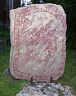 Pedra rúnica Sö 280 na Catedral de Strängnäs