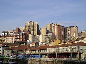 View of Santutxu from Zamakola