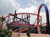 Scorpion roller coaster