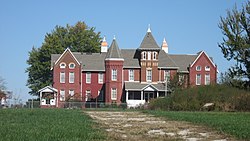 Sullivan County Poor Home, east of the city of Sullivan