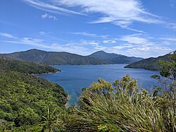 View across Tahuahua Bay from