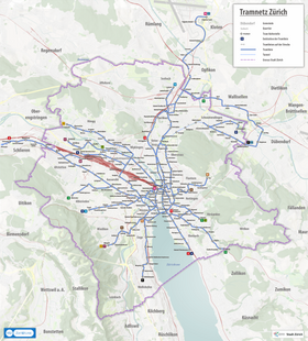 Image illustrative de l’article Tramway de Zurich