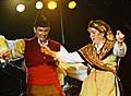 Traditional dancing couple Asturias (2004)