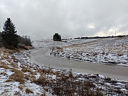 Vaskionjoki Vaskion luontopolulta katsottuna