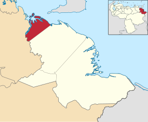 Location in Delta Amacuro