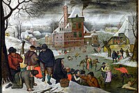 Breughel the Younger: Winter (1633)