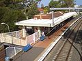 'Old' Woolooware railway station, facing east.1