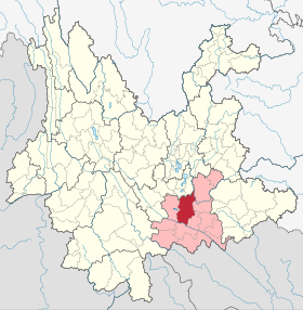 Localisation de Jiànshuǐ Xiàn