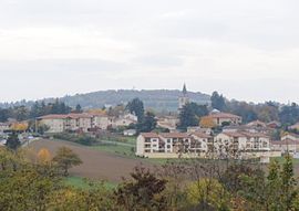 A view of Lentilly, from Napoleon road