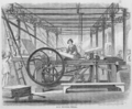Harper & Brothers printing press, New York City, 1850s