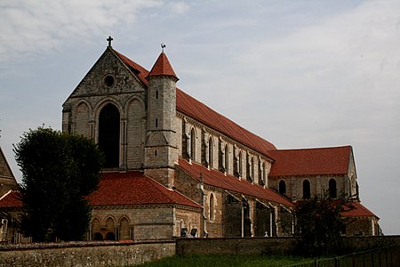 Pontigny Abbey church (founded 1114)