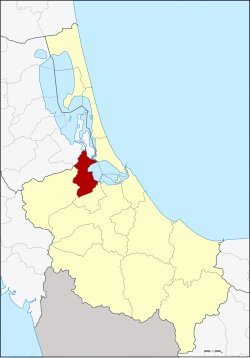 District location in Songkhla province