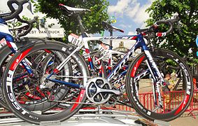 Vélo Scott Addict Team Issue lors du Tour de France 2015.