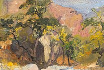 Franz Bischoff "Arroyo Seco, Pasadena"