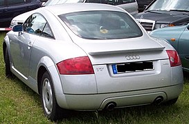 Traseira Audi TT coupé