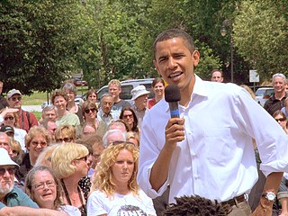 Barack Obama in New Hampshire, August 2007!