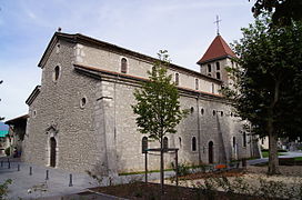 L'église vue de l’arrière.