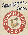 The logo of Arm & Hammer