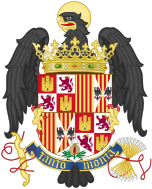After the conquest of Granada. With the arms of Granada. 1492–1504