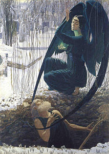 Death and the Gravedigger, 1895