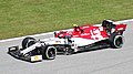 2019: Antonio Giovinazzi driving the Alfa Romeo C38 at the 2019 Austrian Grand Prix.