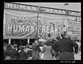 A showing of "Freak Show" at the fair in 1941.