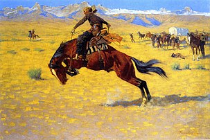 A Cold Morning on the Range, c. 1904, Oil on canvas, American Museum of Western Art, Denver, Colorado