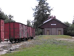 Wagons couverts à Pruniers (2011).