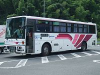 486 高速バス「ゆふいん号」、福岡 - 黒川線で使用される西鉄から移籍の車両