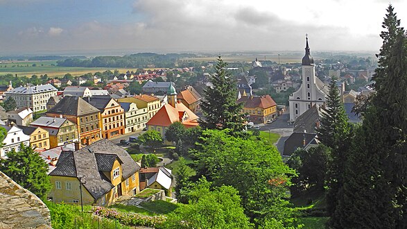 Javorník : vue générale.