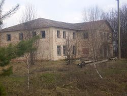 Abandoned administrative building, 2007