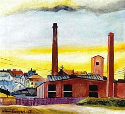 "Söndagmorgon", 1928, privat kollektion