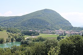 A view of La Balme-de-Sillingy from the hamlet of La Batie