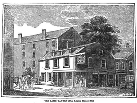 Lamb Tavern, 18th century