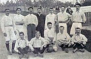 Le Gallia-Club vainqueur de la Coupe Manier 1904 (organisée le dimanche 8 novembre 1903).