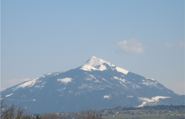 Le Môle seen from Marignier