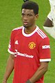 Amad has made over 20 appearances for Manchester United.